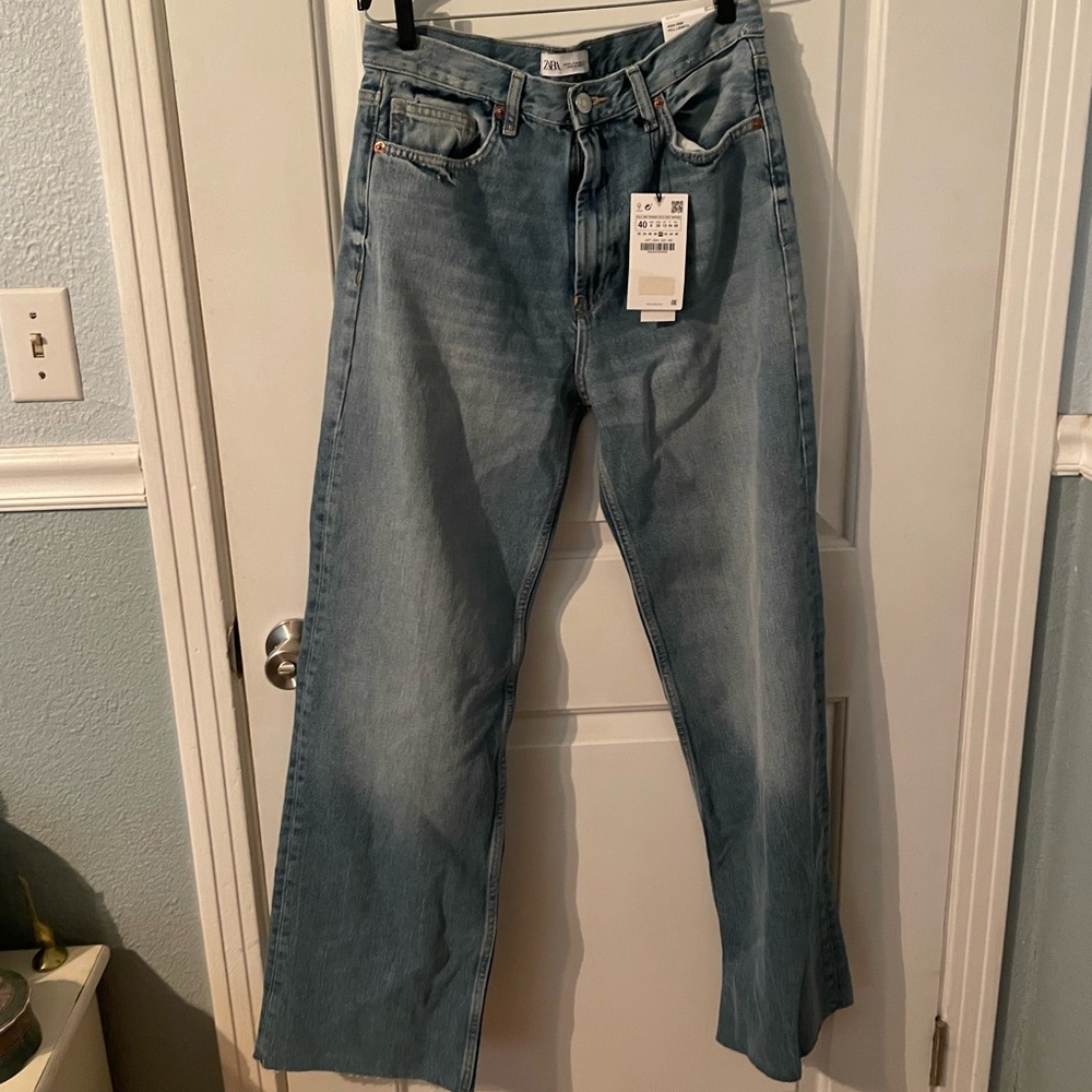 ZARA TRF Wide Leg Jeans size 29 / US 8 NWT